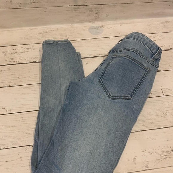 Free people jeans size 25 light blue - Picture 2 of 7
